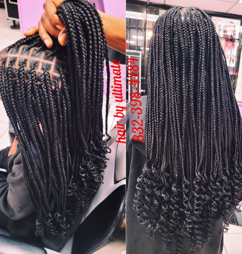 Ultimate African Hair Braids hair braiding work