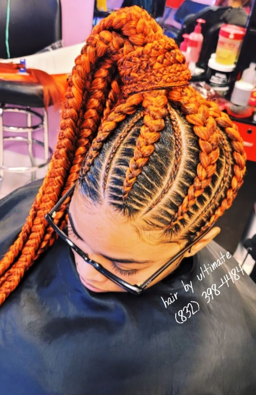 Ultimate African Hair Braids hair braiding work