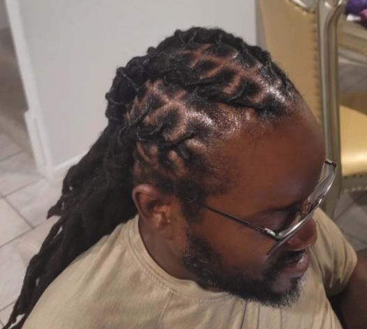 African Hairstyle Jessi hair braiding work