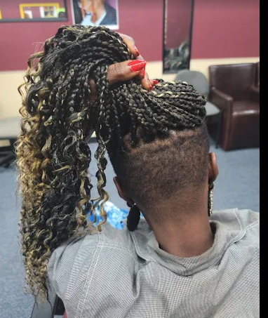 CCF Ultimate African Hair Braiding & Lock hair braiding work