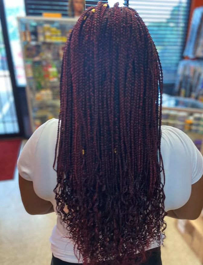 Oumy African Hair Braiding hair braiding work