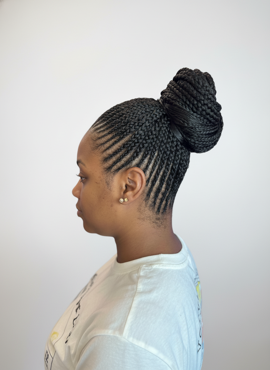 Braid Master hair braiding work
