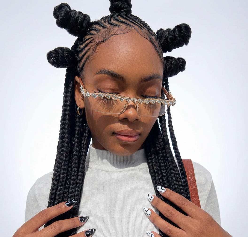 FK Beauty & Braid African Hair Braiding hair braiding work